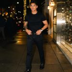 Ryan Garcia Instagram - Outfit of The Night ✨With one of my favorite Brands, I can relate with @giorgioarmani My favorite color is Blue as well 💙Also Love the Watch collection. Cheers 🥂 #mensfashion #outfit #watch Beverly Hills, California