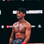 Ryan Garcia Instagram – Despite the wishes of my enemies, God held me thru 💙👊 @daznboxing Houston, Texas