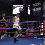 Ryan Garcia Instagram - Shenanigans with @floydmayweather and @adinross W Chat 💬 📸 @95.media Can Adin fight tho??? Neon Lit always