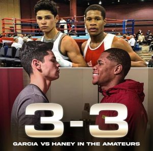 Ryan Garcia Instagram - April 20th “Garciavshaney - Game 7 this one is for everything… it counts now Devin. This fight for me means everything. This is what I meant when I spoke on PBD podcast “Im coming back for everything in Blood” I ask you guys to pray for Devin and his health. Pray his dad stops this fight. He will be needed to be carried out if this fight doesn’t get stopped at the appropriate time. 

The details are going to come soon with ticket info… 

Praise the Lord Jesus Christ. His name is above all. Forever and for eternity Amen.