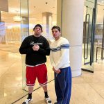 Ryan Garcia Instagram - Beware of the Stockton Slap @natediaz209 Good times bro!! Many more to come… 🔥🥊