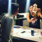 Ryan Higa Instagram - Congrats to @justinchon for getting yet another film into Sundance! His career is blowing up and he’s become so very respected in the film industry... with that being said, here’s me slapping him with a squid. Go support @mspurplefilm