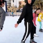 Ryan Higa Instagram - Just some Olympic level ice skating... and also @maiashibutani and @alexshibutani