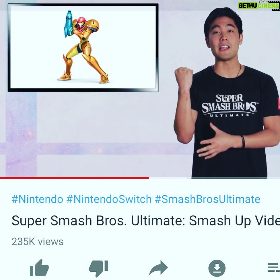Ryan Higa Instagram - Grew up playing this game as a kid.So hyped to be a part of the launch! #ad https://www.youtube.com/watch?v=Mc48SG0BHnM @nintendo #SuperSmashBrosUltimate #NintendoSwitch