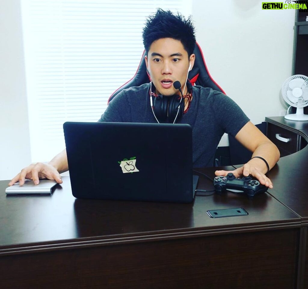 Ryan Higa Instagram - Only true gamers know... this is the real way to play.