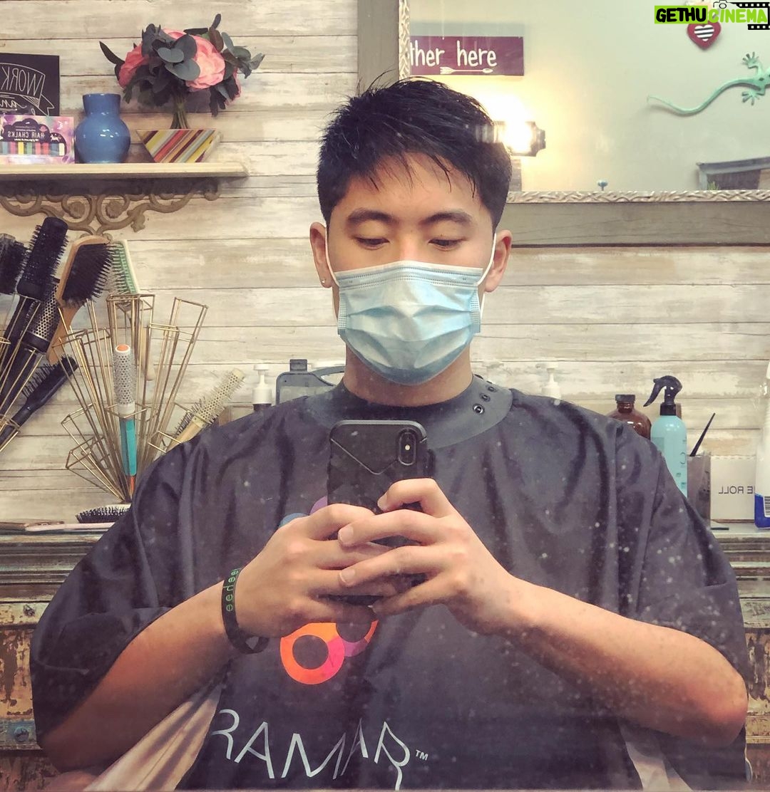 Ryan Higa - 183.4K Likes - Amazing how big a difference one little haircut can make... I now have 20/20 vison. Thanks @aumiriebalayage