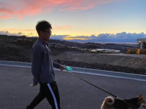 Ryan Higa Instagram - So I thought these were nice pics because of the sky but like... wtf is my hand doing? Now I’m wondering if I always walk like that 🤨