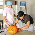 Ryan Higa Instagram - We got festive. #pumpkinExam 😖