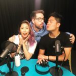 Ryan Higa Instagram - I’ve kissed one of these two people years ago, onscreen. You’ll never know. @ianhecox @atomicmari #smoshcast🎙