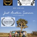 Ryan Kelley Instagram - "Just Another Summer" was recently accepted to the Venice shorts film festival, McMinnville Short Film Festival, Oregon Short Film Festival, and Jelly Film festival. Stoked to be apart of 🤪 With two awards from Venice, and semifinals in Jelly Film Festival! @just_another_summer_21