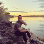 Ryan Kelley Instagram - Trying to catch fish not RoNa 🎣 Hide and Seek Podcast