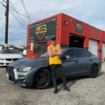 Ryan Kelley Instagram - New year, new car color 🤪 thanks @optimummotorsports