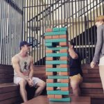 Ryan Kelley Instagram - I was up next.. loser had to take 3 shots...@9am 😉🤮 Ending couldn't have been more perfect knocking over camera 🤪 @owenhowellmusic @erin_darcy91 Honolulu - Waikiki Beach -