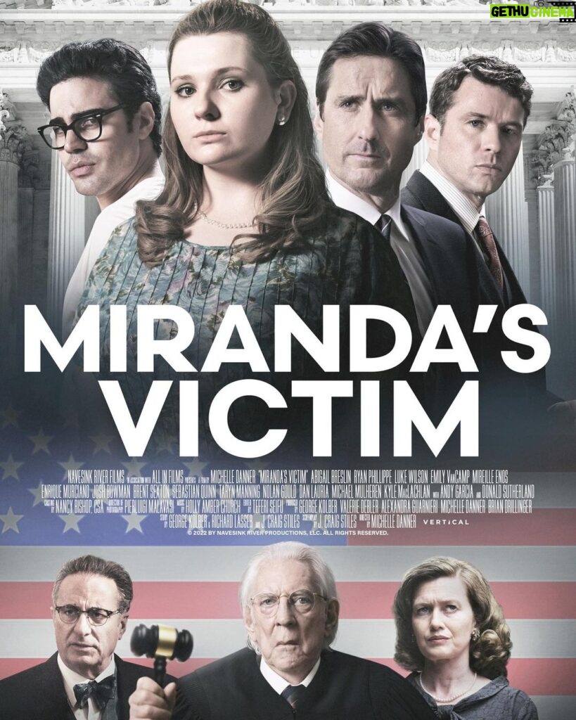 Ryan Phillippe Instagram - Miranda’s Victim is out in theaters and streaming today.