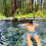 Ryan Phillippe Instagram - the rocky uphill hike was well worth the warm woodland baptism that followed 🙏 McCauley Warm Springs
