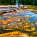 Ryan Phillippe Instagram - the geo thermal pools & hot springs are incredible. boiling water bubbling naturally out of the earth & or blasting into the air. the multicolored bacteria is like ancient paints & ever changing. otherworldly belching mud pools & terraces formed by the centuries of running water constantly changing its shape.