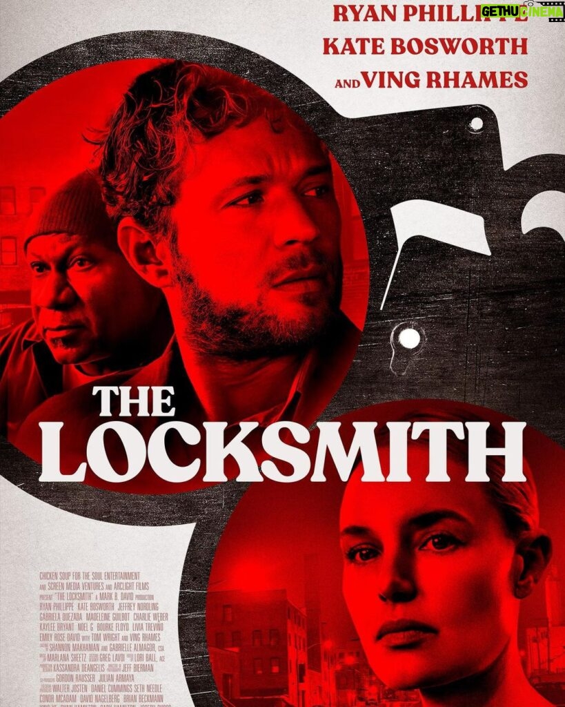 Ryan Phillippe Instagram - The trailer for my new movie w the great(s) @katebosworth and Ving Rhames and directed by great also @nicolasharvard is out!!🔒🔑🔐🔓 Lock & Key