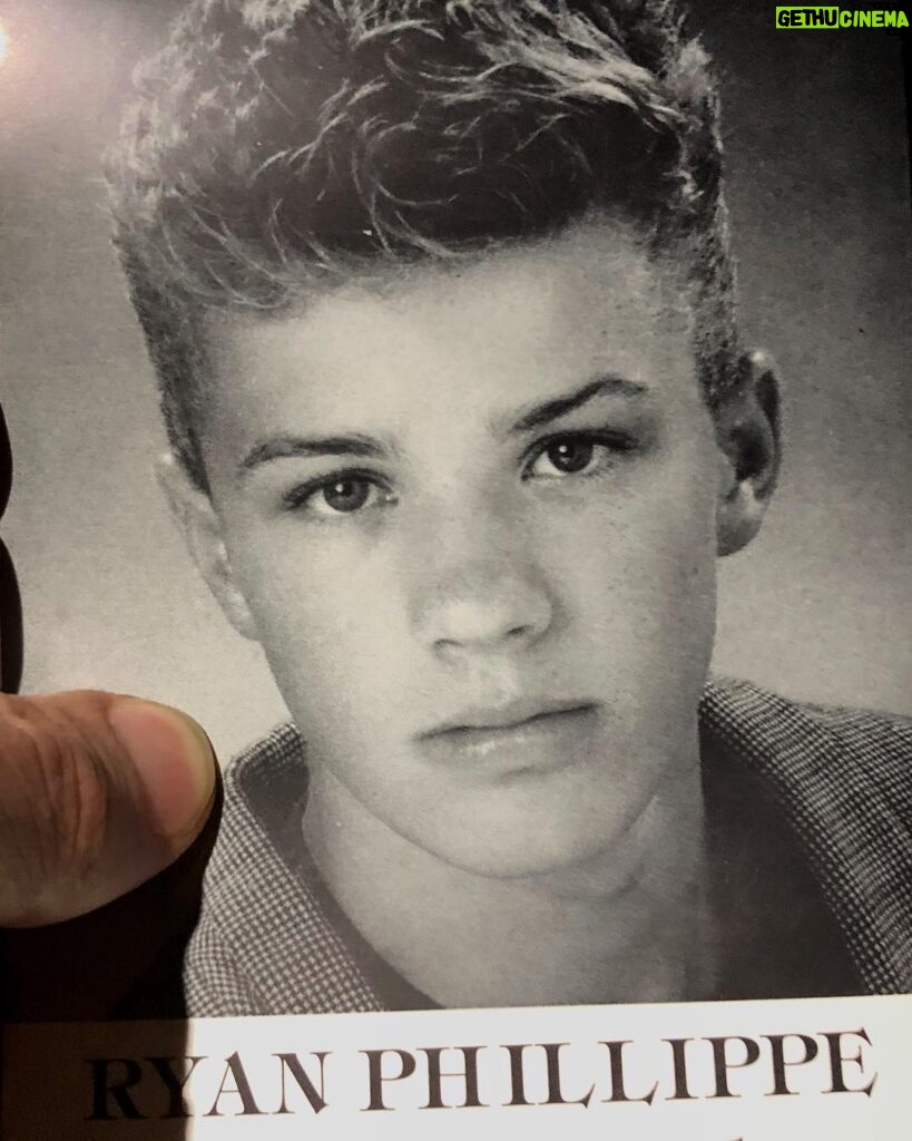 Ryan Phillippe Instagram - first headshot —— you poor thing Pop A Top Bar