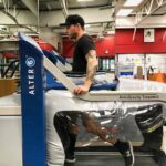 Ryan Phillippe Instagram - we could walk forever - walking on the moon🌙🚶🏻 (thanks to my friends @atipt in delaware for keepin me on my recovery program while away!) on some tom brady ish rn Ati Physical Therapy