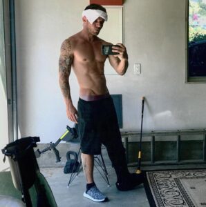 Ryan Phillippe Instagram - the bionic man
