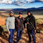 Ryan Phillippe Instagram - the man on the left @followthroughbuck got the other two to hit 16" steel at 1,350 yards(over 3/4 of a mile) and coached us up in all things tactical. great wknd, buck. thanks to you & @intrepid_actual , @omarepps & i are ready to slay season 2 of @shooter_usa #semperfi #followthrough #boom (& we all 3 wearin the same jeans, so...) Hell