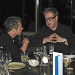Ryan Phillippe Instagram - here's @eltonjohn & i , in 2010, deep in discussion. i didn't do a proper bday post saturday night, but it is truly an awesome thing when a rock icon & personal hero, is also a friend. his legendary music aside, EJ has dedicated a huge part of his life to helping others. his @ejaf has raised nearly 400 million dollars since it's inception & as he said at the end of his birthday speech, he "will be trying to help people until the day i die" i admire you tremendously, sir. 🖤 you, elton. happy 70th #therealqueenofengland