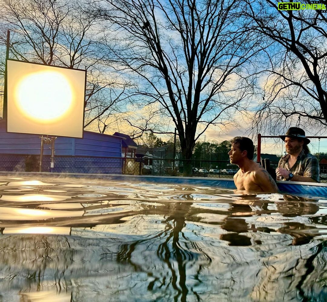Ryan Phillippe Instagram - My job is strange and wonderful at times. Started this Thursday slamming my body around in a smoke filled and fiery set and ended it in an above ground pool in an alley in Alabama.. Lucky to have interesting work with good people. Wishing everyone a fantastic Groundhog’s Day tomorrow.🙏(my fave holiday) Birmingham, Alabama