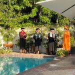 Ryan Phillippe Instagram – homeschool graduation 
feat. @matt_sinn & @benmassing 
reese w the cap grab 😂

(i played principal)