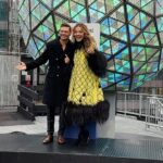 Ryan Seacrest Instagram - Dream #RockinEve duo = our host @ryanseacrest and his Times Square co-host @ritaora! 💛🎉