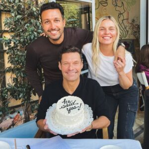 Ryan Seacrest Instagram - When it came to who would marry @tanyarad and @ryadegar the choice was clear… I’m just lucky they weren’t available.
 
In all seriousness, it’s an honor to have been asked to officiate your wedding, and I look forward to marrying you two