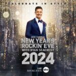 Ryan Seacrest Instagram - Celebrate in style as we ring in 2024 together! Don’t miss New Year’s @RockinEve 🥳 with performances by @GreenDay, @JanelleMonae, @PostMalone, @reneerapp and more ✨ Tune-in December 31 at 8/7c on @ABCnetwork! #RockinEve
