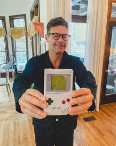 Ryan Seacrest Instagram - At home in Atlanta and look what I found in my old childhood bedroom #throwback #gameboy