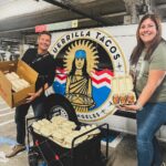 Ryan Seacrest Instagram - How are you supposed to get any work done when there are tacos in the building? After speaking with Britney from @guerrillatacos and learning that their shop was robbed, we decided to buy 102 tacos, and believe me, I could’ve gotten more... If you’re looking for delicious and authentic tacos in LA, with tons of styles (the mushroom blew me away), then check out @guerrillatacos