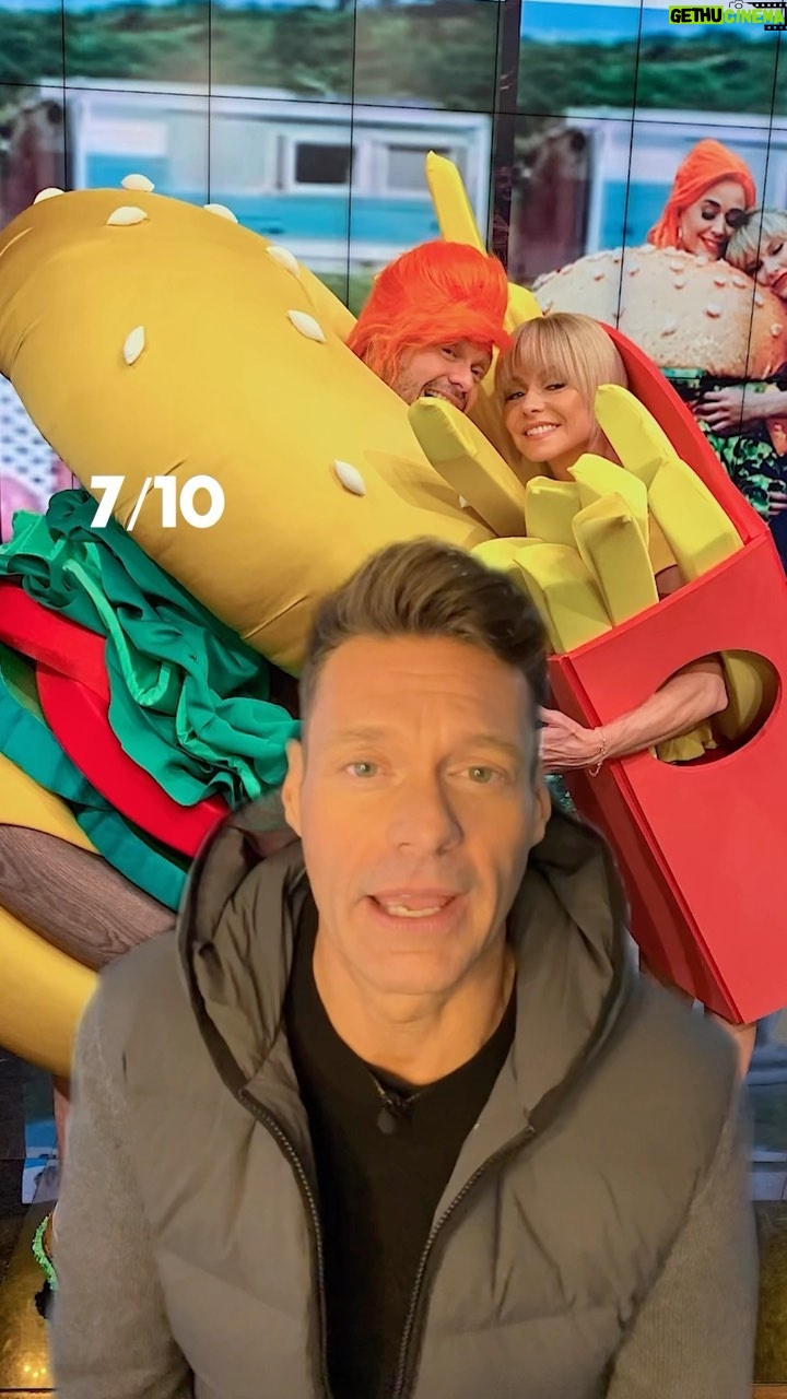 Ryan Seacrest Instagram - Rating my old Halloween costumes 🎃 what do you rate these?! #HappyHalloween !
