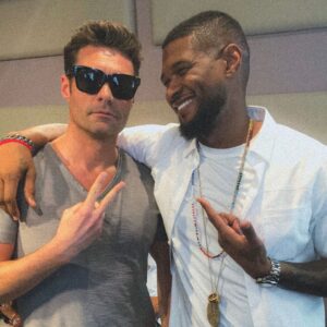 Ryan Seacrest Instagram - Congratulations @usher, can’t wait to watch you perform at the Super Bowl. And the answer is yes, I’d be happy to join you on stage as a backup dancer