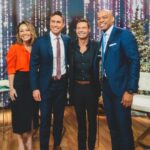 Ryan Seacrest Instagram - It’s a good morning talking all things @rockineve Times Square, New York City