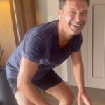Ryan Seacrest Instagram - Note to self: longer shorts and lock the door #happyfriday