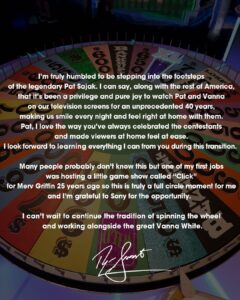 Ryan Seacrest Instagram - Wheel of Fortune