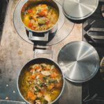 Ryan Seacrest Instagram - Probably the simplest vegetarian meal… Just found what I had in the kitchen to make Italian Soffritto. It’s always great to improvise just don’t forget to top it off with some EVOO