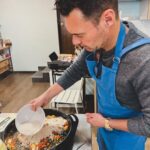 Ryan Seacrest Instagram - Back to summer school 🥘 learned how to perfect socarrat in paella class