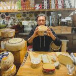 Ryan Seacrest Instagram - Just because you skipped the gym for some cheese, doesn’t mean you can’t get shredded Swipe for my cheesy squat routine. Happy #NationalCheeseDay The Cheese Store of Beverly Hills