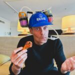 Ryan Seacrest Instagram – Game day gear looks a little different this year. Happy #SuperBowl Sunday 🏈 #ad #healthadepartner
