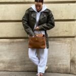 Rym Renom Instagram - J’adore le combo jogging et veste en cuire ça donne un super style ! Pensez-vous comme moi ? 🫣 The Stay Boulevard Nisantasi