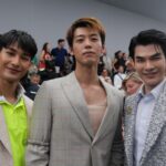 Ryoma Takeuchi Instagram - The coolest gentlemen I've ever met in Paris✨ ありがとう^ ^ #dior #milephakphum #nnattawin