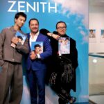 Ryoma Takeuchi Instagram - ゼニス(zenith) パイロットウォッチ 　　フォト エキシビジョン 『THE SKY IS YOURS BY LESLIE KEE』」 是非皆様　お越しください💙 I was very happy to meet Julian Tornare He was very gentlemanly and wonderful. I respect him。 　　 #zenith #pilotwatch #watch #time