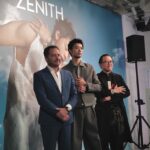 Ryoma Takeuchi Instagram - ゼニス(zenith) パイロットウォッチ 　　フォト エキシビジョン 『THE SKY IS YOURS BY LESLIE KEE』」 是非皆様　お越しください💙 I was very happy to meet Julian Tornare He was very gentlemanly and wonderful. I respect him。 　　 #zenith #pilotwatch #watch #time