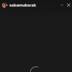 Saba Mubarak Instagram - This is what I see when I open my story, I can’t post anything to the story or access it all together ✌🏽, we aren’t attached to that , we have way more important things .. keep posting, keep educating yourself, and others … and don’t buy shit that supports K.I.L.L.E.R.S , I love you all