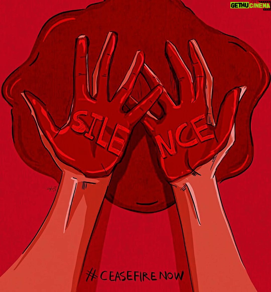 Saba Mubarak Instagram - #ceasefire #stoptheviolence #speakup وهذا اضعف الايمان..