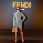 Saba Mubarak Instagram - Thank you @fendi for a great night! Full look from @fendi styled by cedric 🤍