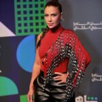 Saba Mubarak Instagram - @shahid.vod for @cairofilms Big thanks to the best team ever @yasmineeissa for styling this cool look @bysaraerian for the powerful statement makeup and for the oh so talented @mr.bishoo many thanks to my brother @tarekhamzi for making us proud ❤️